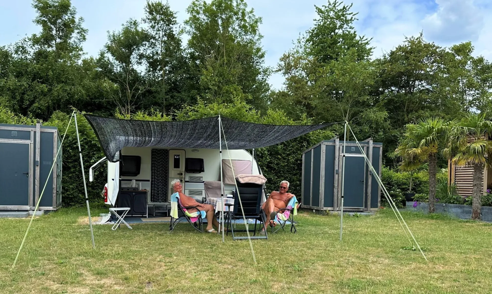 Naturistencamping Nederland met prive sanitair 22